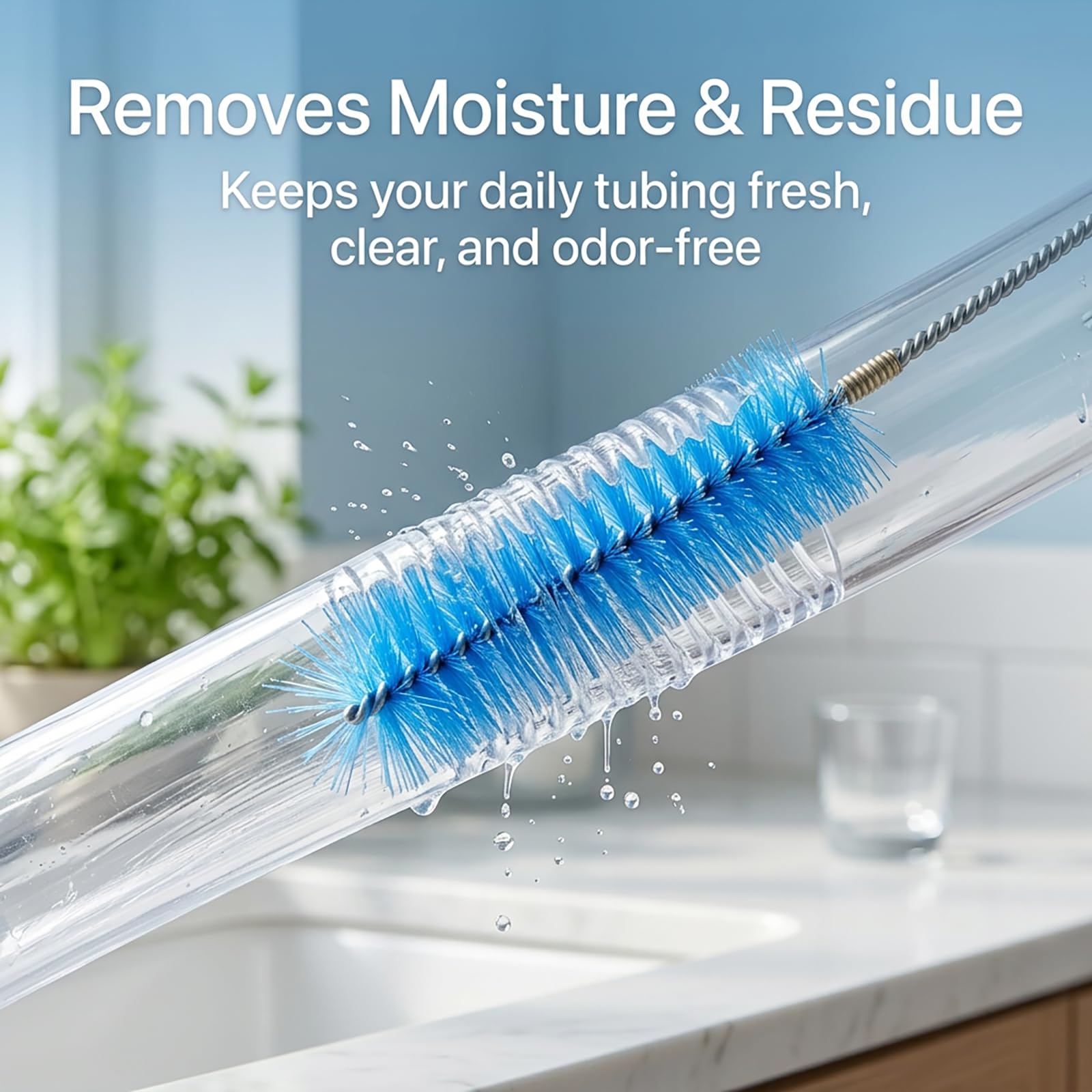 67" Flexible Drain Brush Set