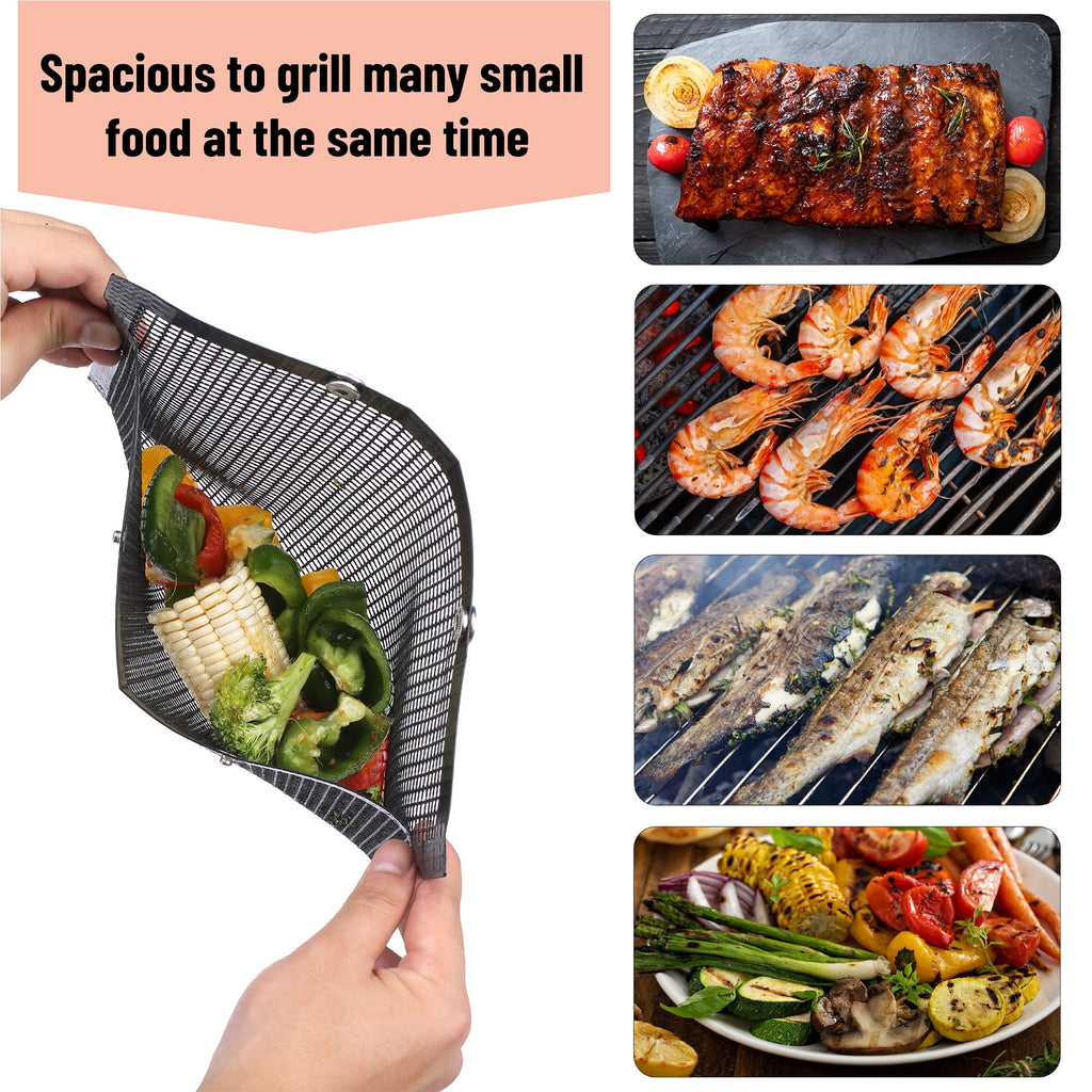Reusable Non-Stick BBQ Mesh Grilling Bags