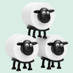 Funny Sheep Toilet Paper Holder Stand 3pcs