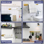 Stainless Steel Under Cabinet Paper Towel Holder