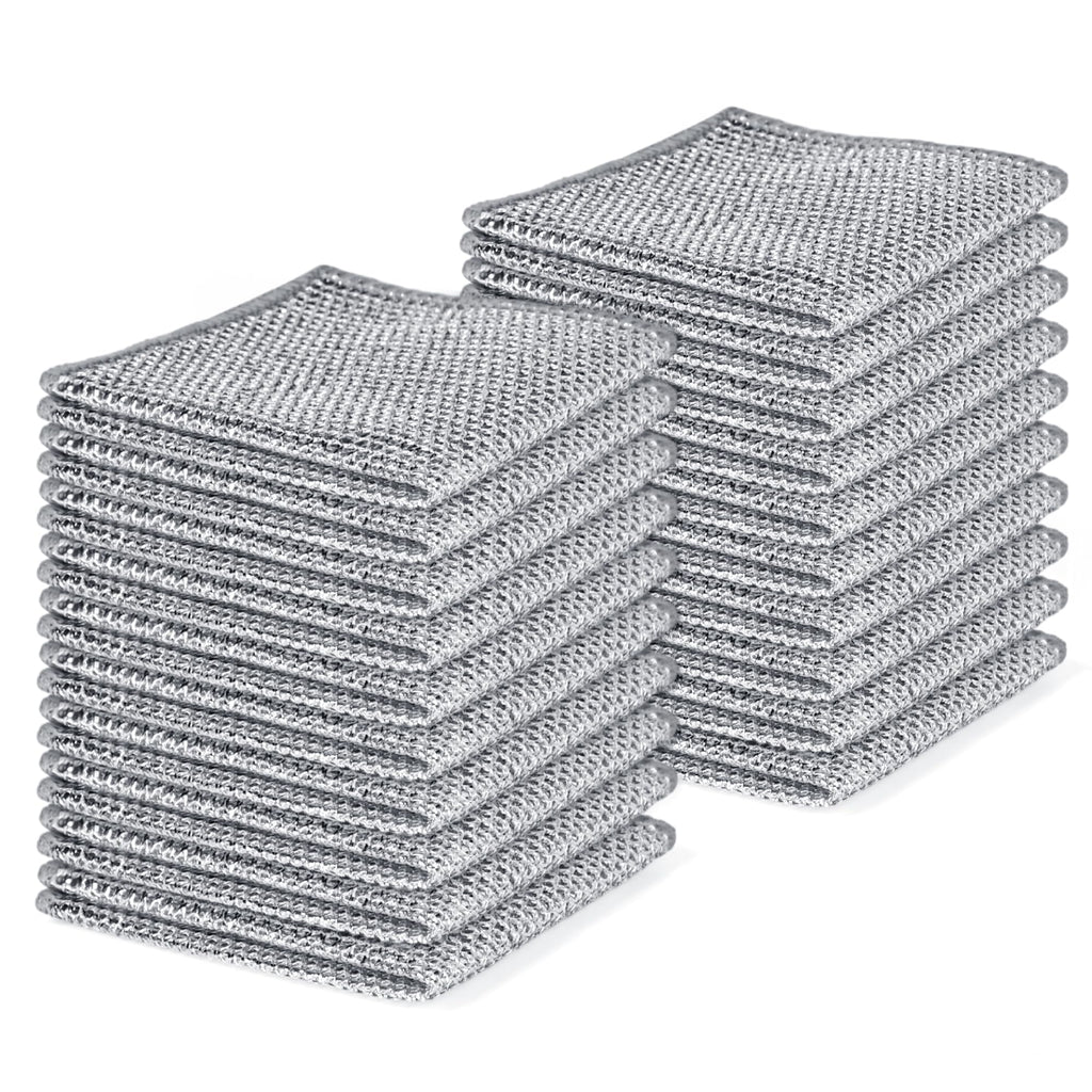 10PCS Non-Scratch Steel Wool Dishcloth Set