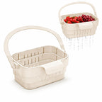Upgrade Foldable Hanging Sink Drain Basket