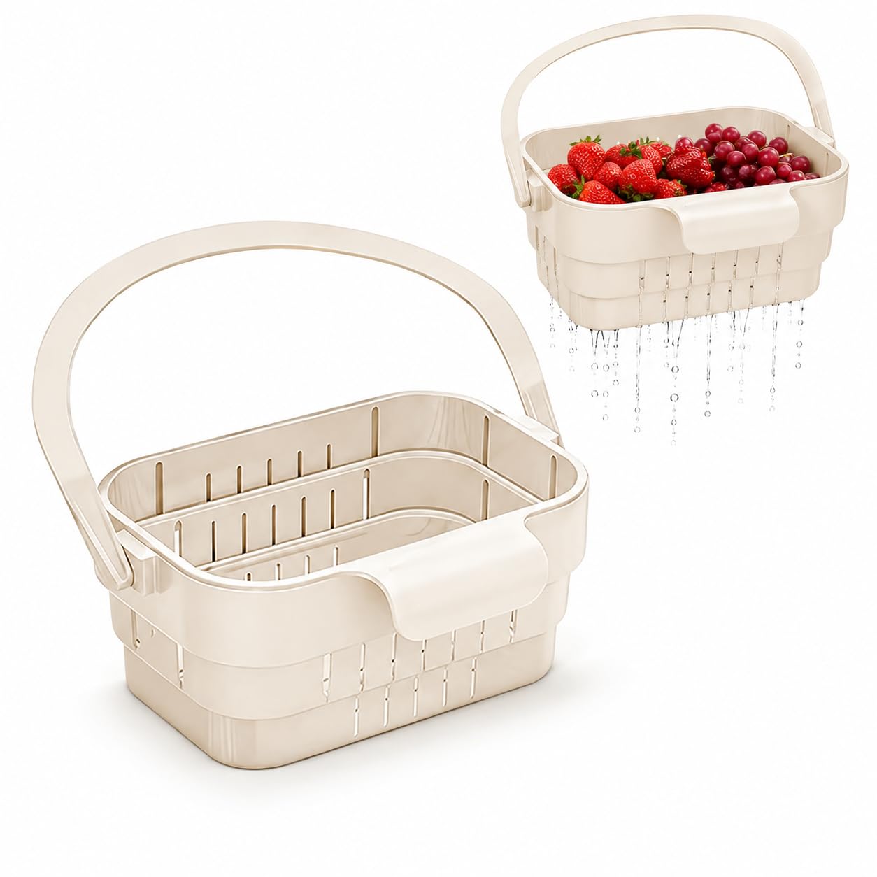 Upgrade Foldable Hanging Sink Drain Basket