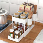 Double Layer Pull-Out Under Sink Storage Organizer