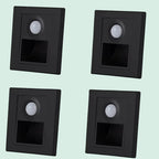 LED Motion Sensor Night Light Recessed Wall Lamp