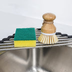 Triangle Roll-Up Dish Drying Rack