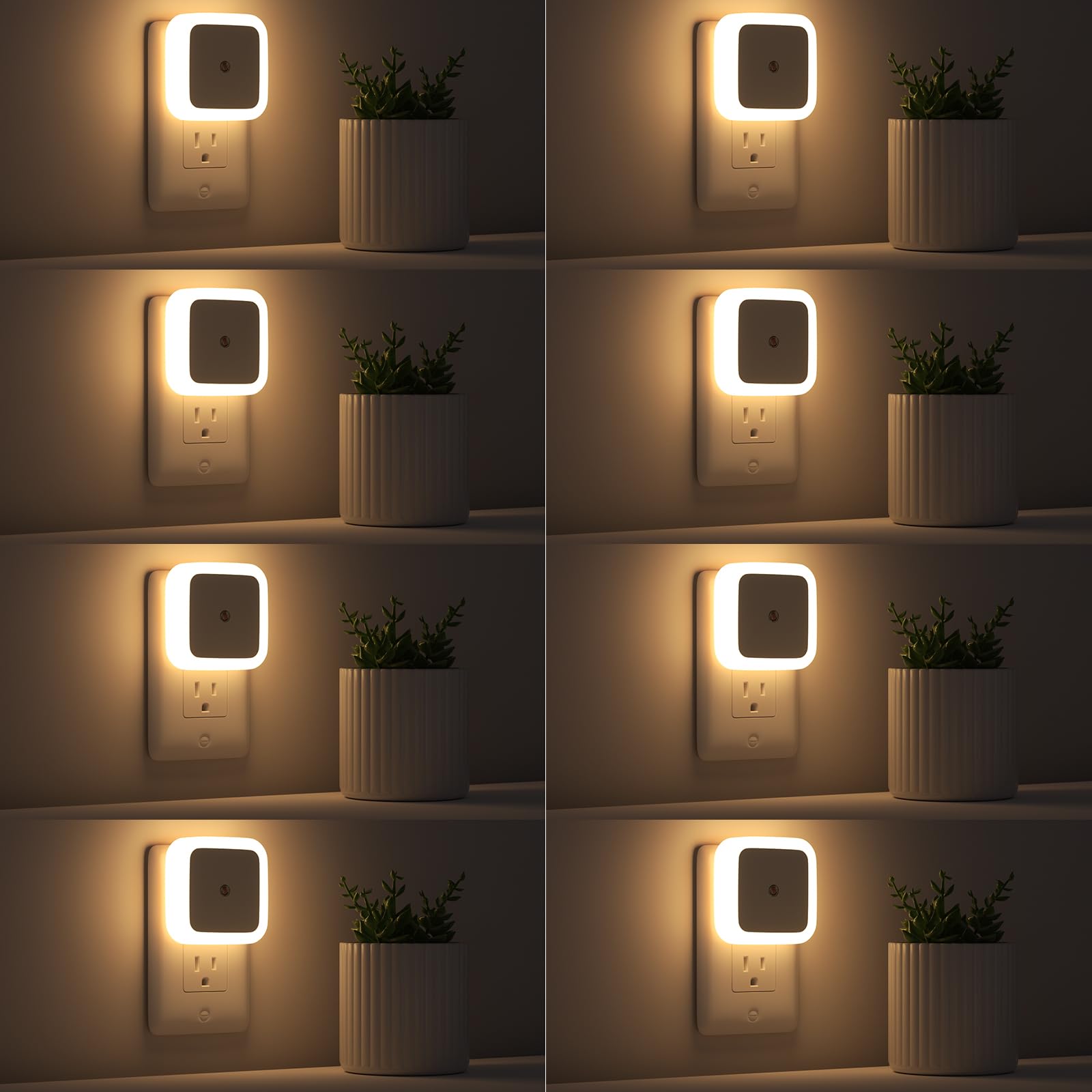 Night Light, Night Lights Plug into Wall 8 Pack