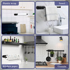 Stainless Steel Under Cabinet Paper Towel Holder