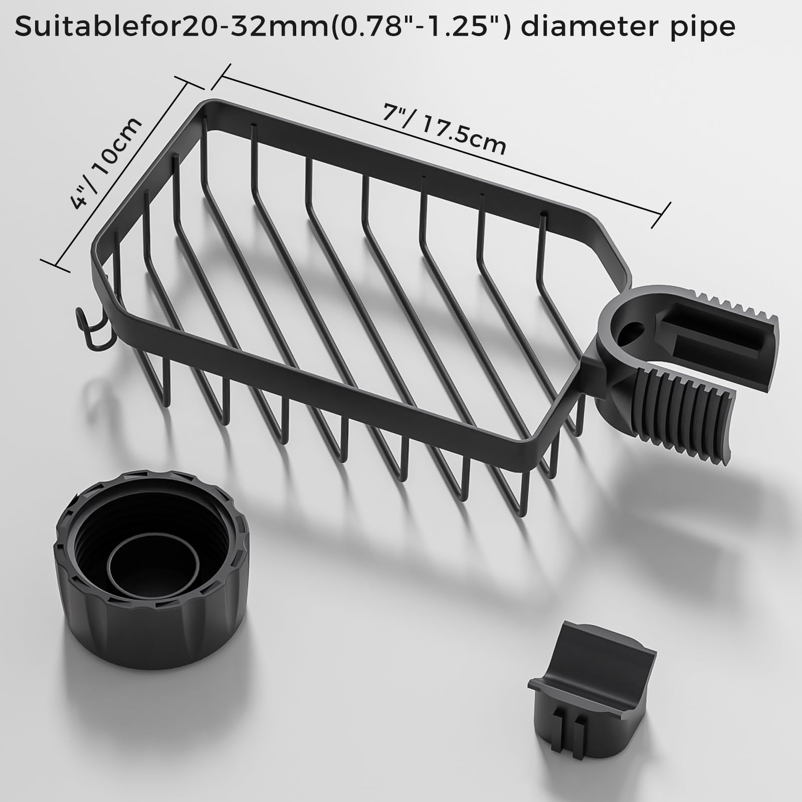 Stainless Steel Over Faucet Sponge Holder