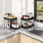 Double Layer Pull-Out Under Sink Storage Organizer