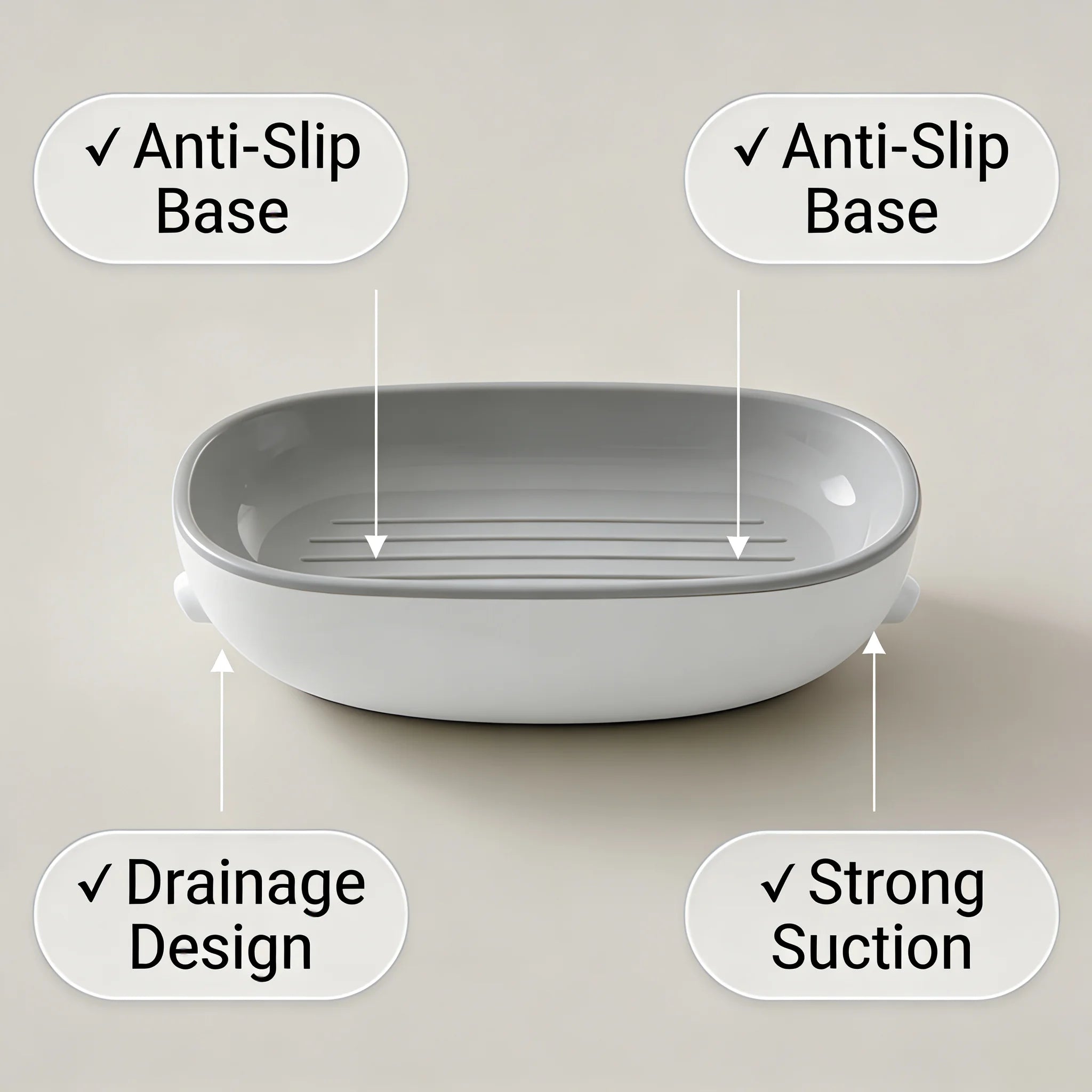 Suction Cup Soap Dish