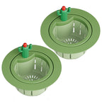 2PCS Cactus Kitchen Sink Drain Strainer Basket