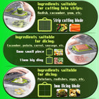 22-in-1 Vegetable Chopper Adjustable Slicer Cutter