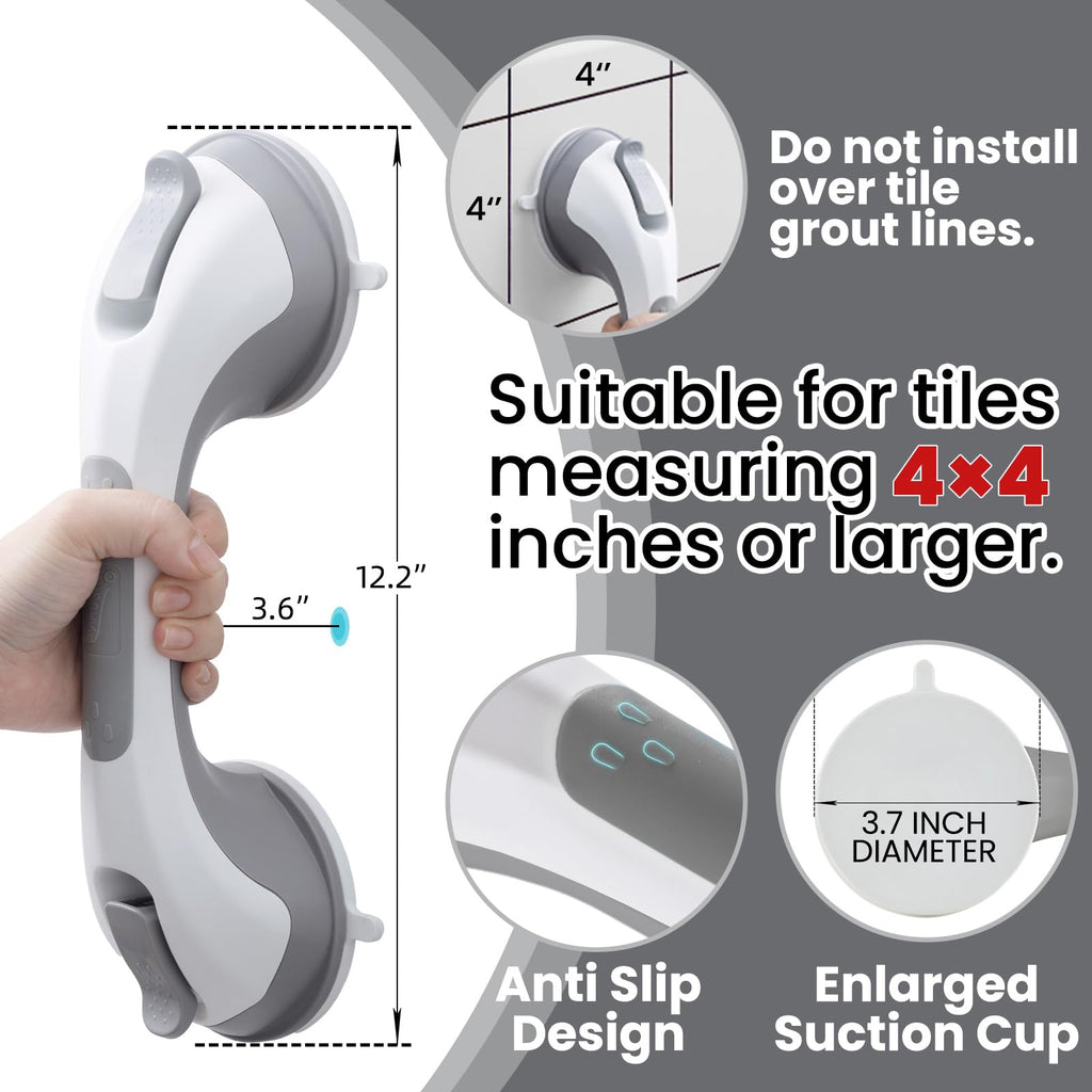 Swiss Support Handle for Bathtubs and Showers for Elderly