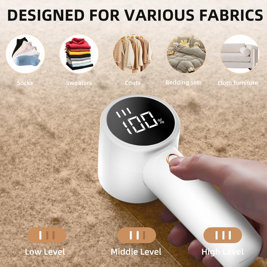 Fabric Shaver, Lint Remover Rechargeable