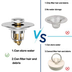 Universal 2 in 1 Bathroom Sink Stopper