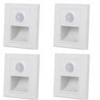 LED Motion Sensor Night Light Recessed Wall Lamp