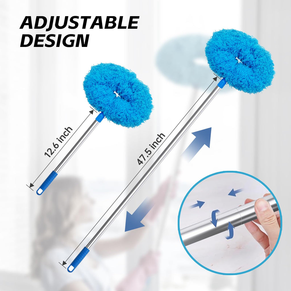 Extendable Feather Duster for Home Cleaning
