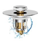 Universal 2 in 1 Bathroom Sink Stopper