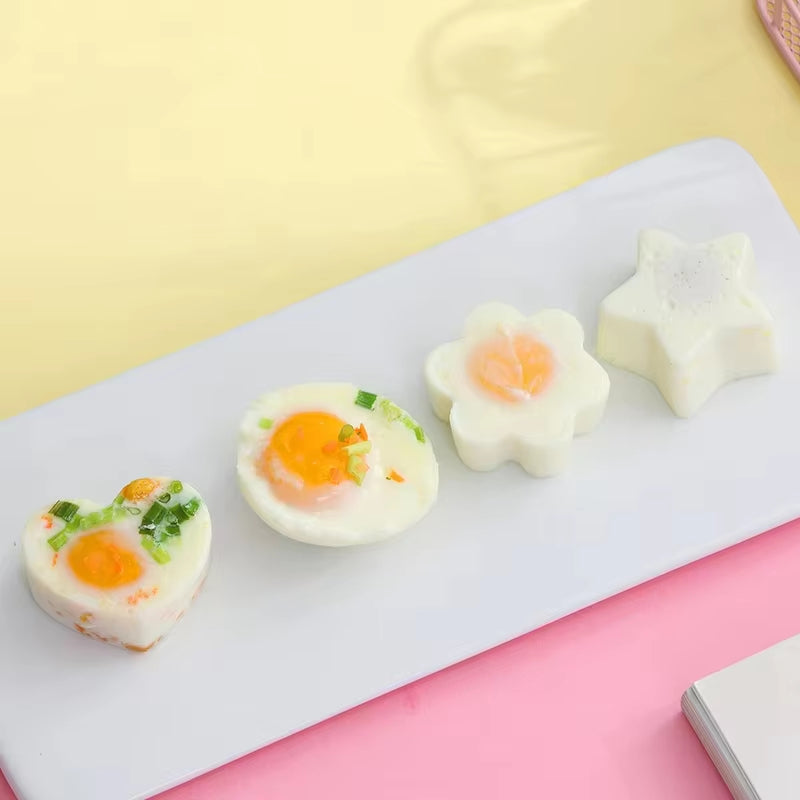 Egg Steamer Cooker Mold Set (4pcs)