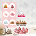6PCS Dessert Table Display & Cupcake Stand Set