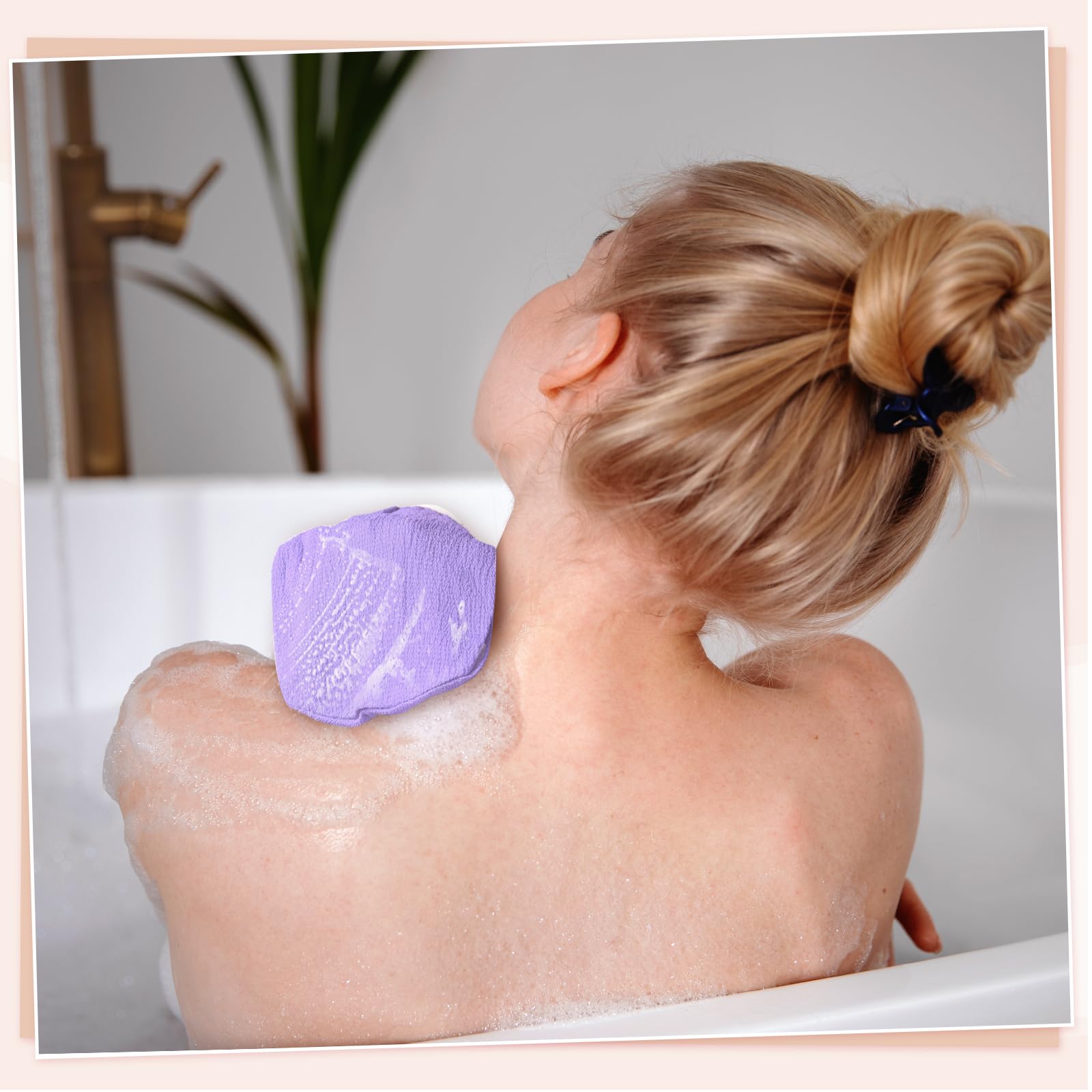 4PCS Exfoliating Shower Scrub Gloves