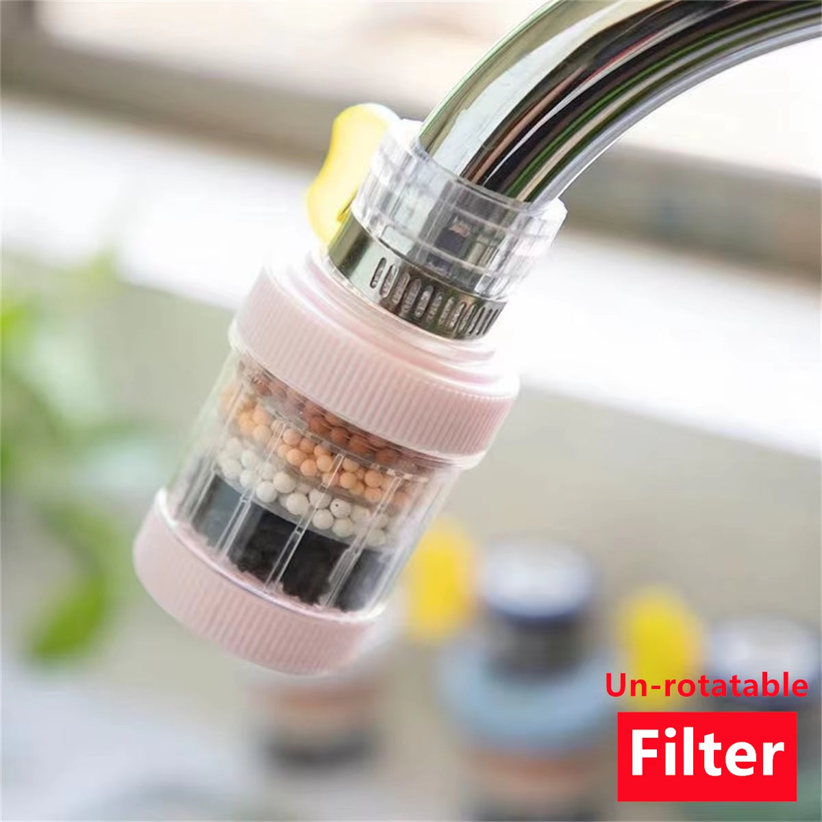 Universal 6-Layer Rotating Faucet Filter Water Purifier