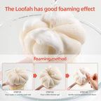 Long Handle Soft Body Shower Brush