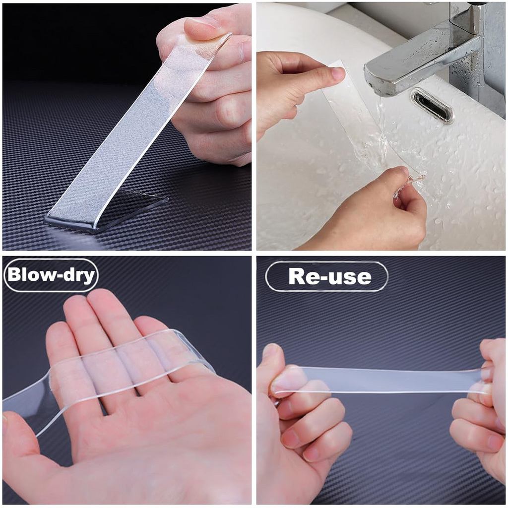 Transparent Magic Nano Tape Double Sided Grip