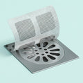 Shower Drain Hair Catcher Mesh Stickers