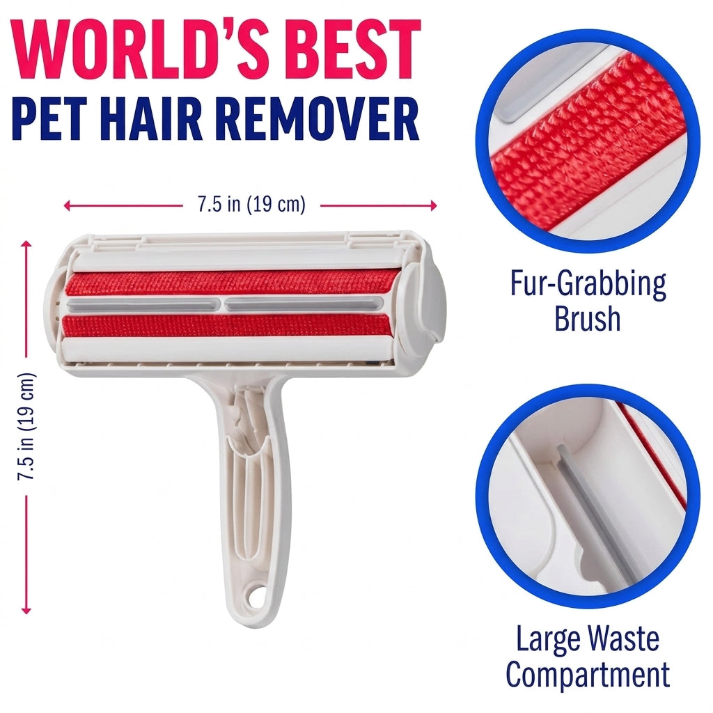 Lint Remover Brush for Couch, Carpet, Furniture and Car Seats