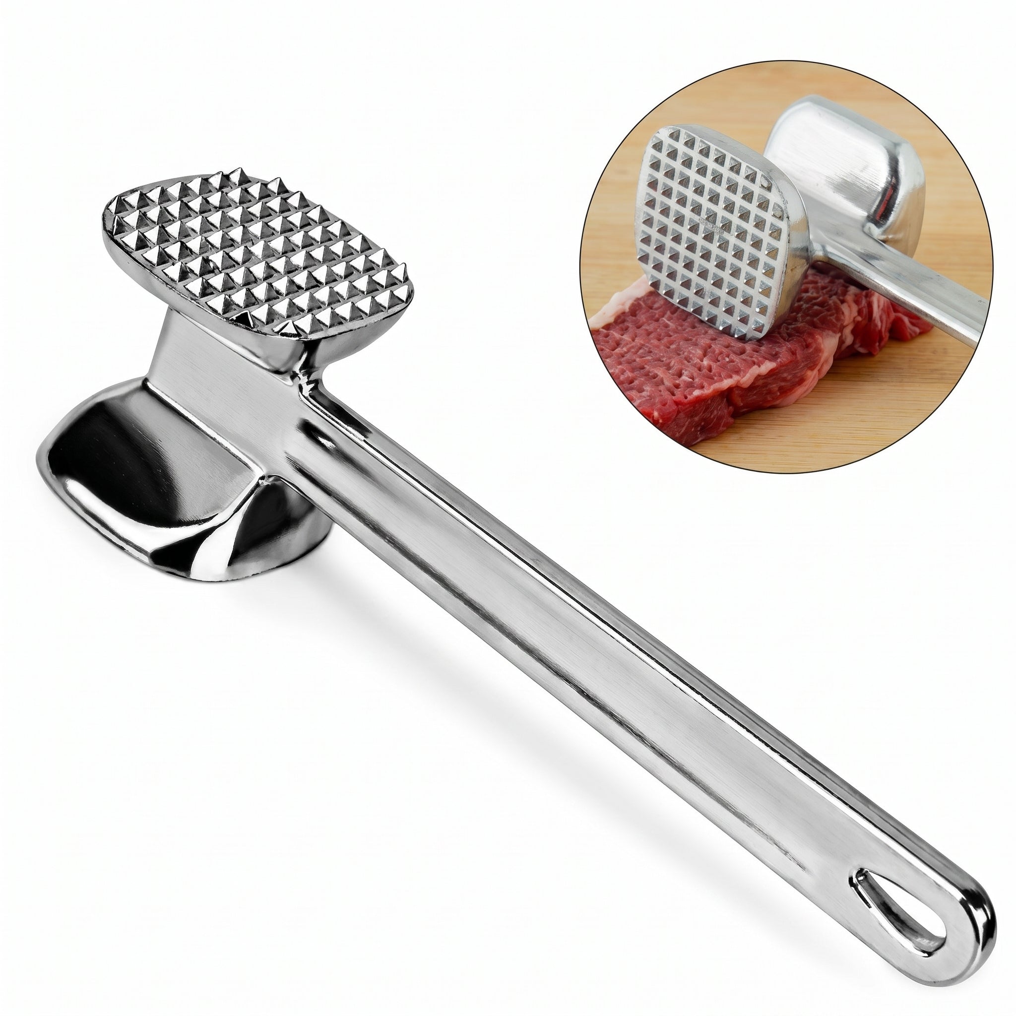 Meat Tenderizer Mallet Aluminum Alloy