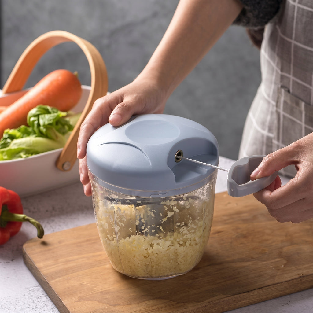 Manual Food Chopper Vegetable & Garlic Cutter