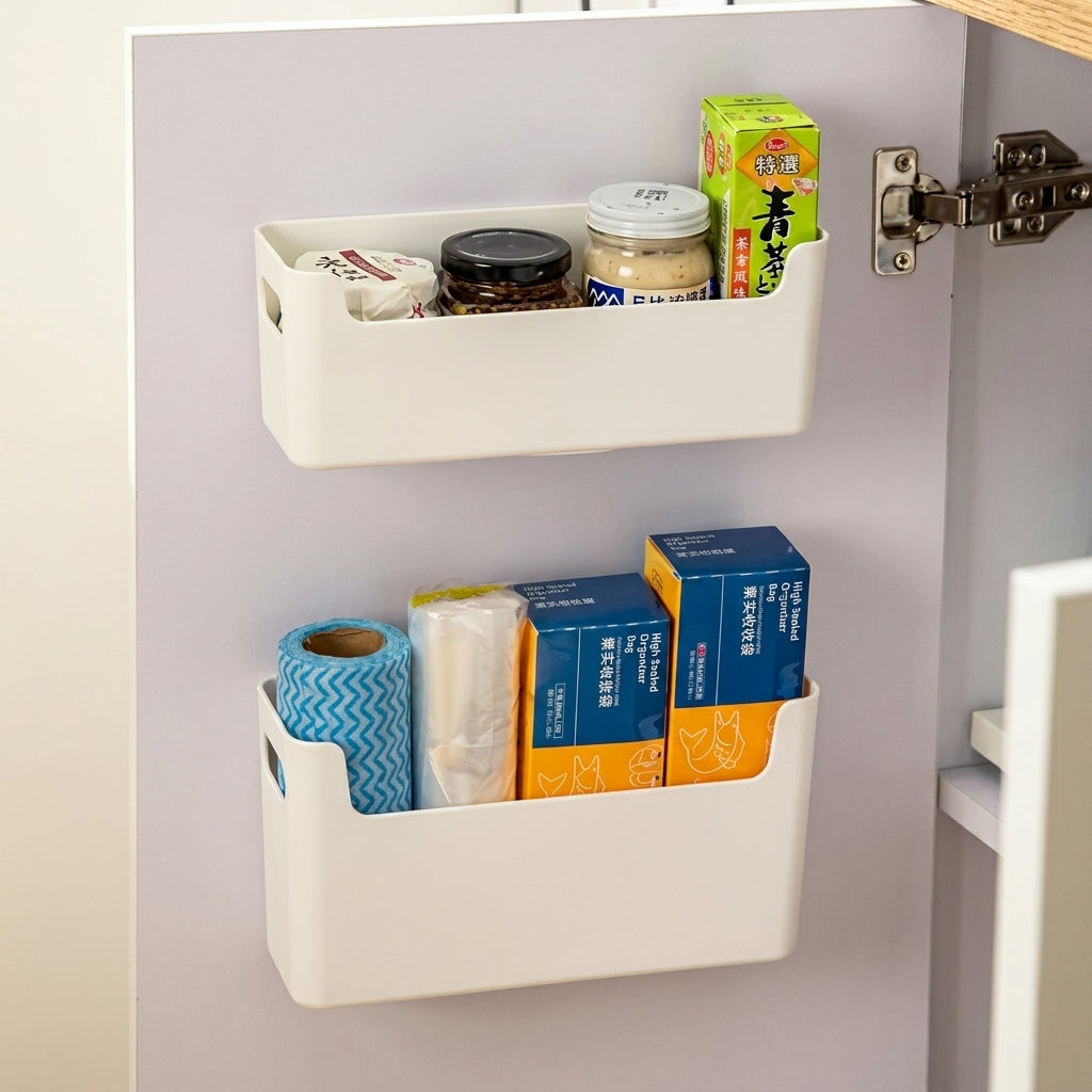 Rack Cabinet Door Organiser for Kitchen 2PCS