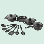 Nonstick Cookware Set with Utensils (13-Piece)