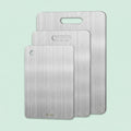 3PCS Stainless Steel Cutting Board Set for Kitchen