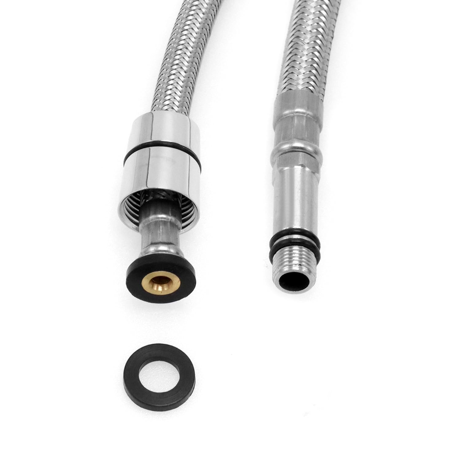 Stainless Steel Pull-Out Faucet Replacement Hose