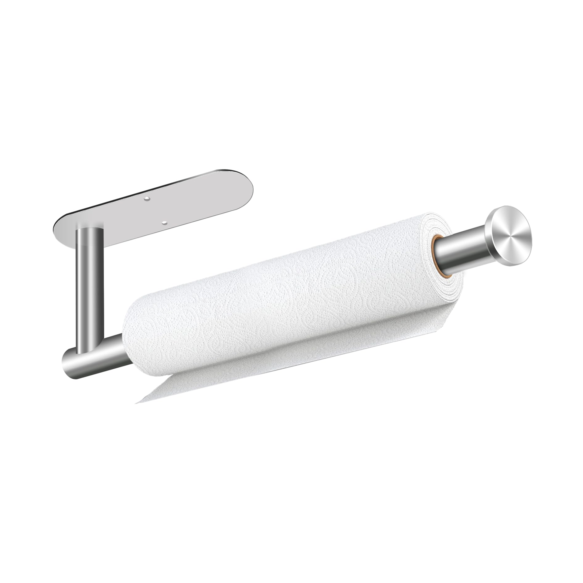 Stainless Steel Under Cabinet Paper Towel Holder