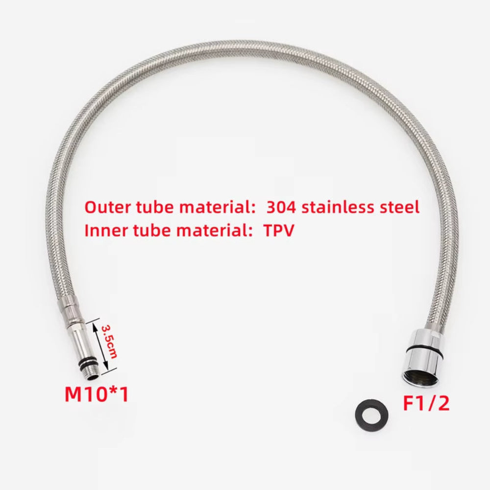 Stainless Steel Pull-Out Faucet Replacement Hose
