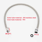 Stainless Steel Pull-Out Faucet Replacement Hose