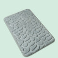Cobblestone Embossed Bathroom Bath Mat