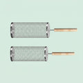 Stainless Steel Rolling Grill Basket 1 Set
