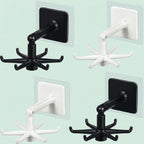4PCS 360° Rotating Folding Hooks