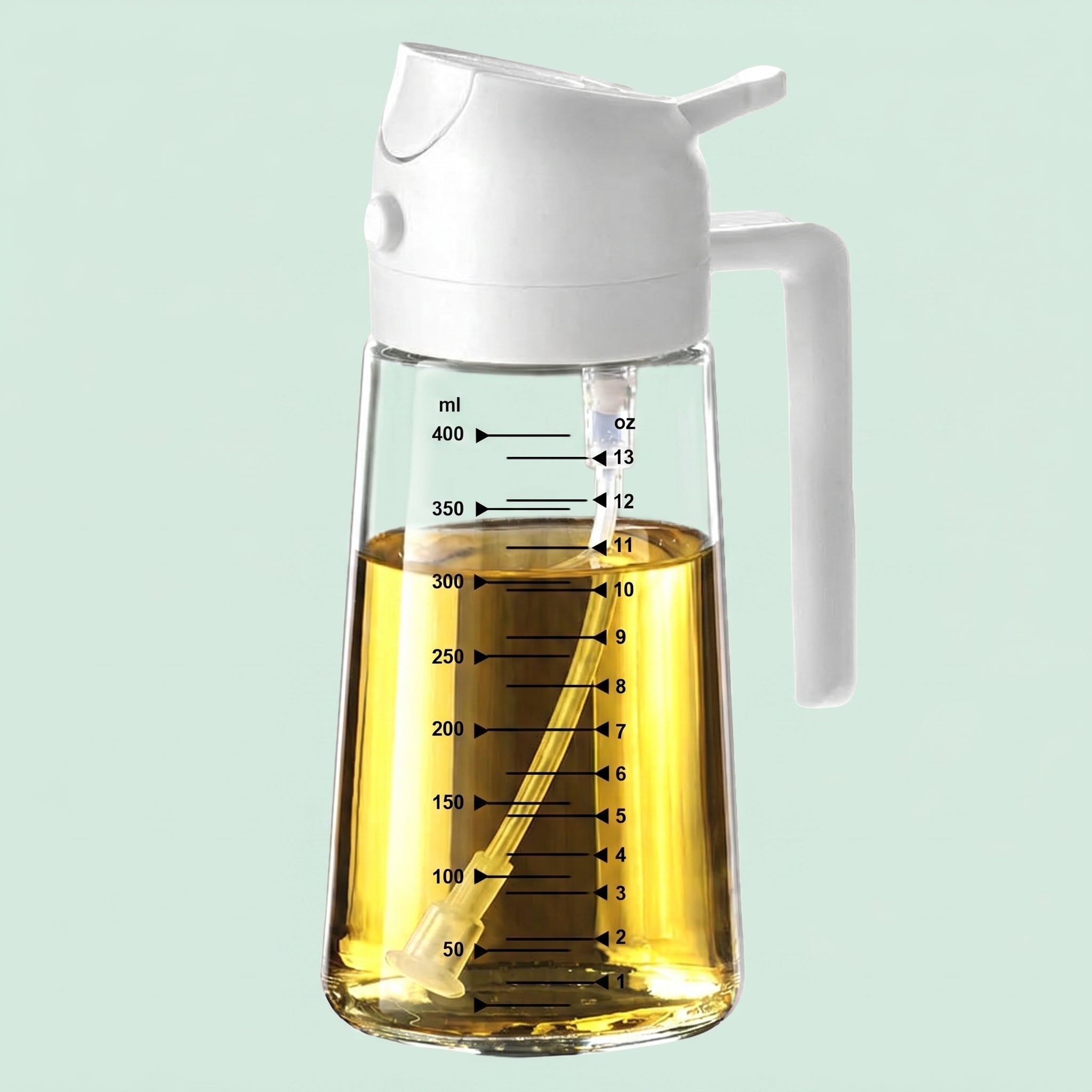 2 in 1 Olive Oil Dispenser Bottle for Kitchen Gadgets