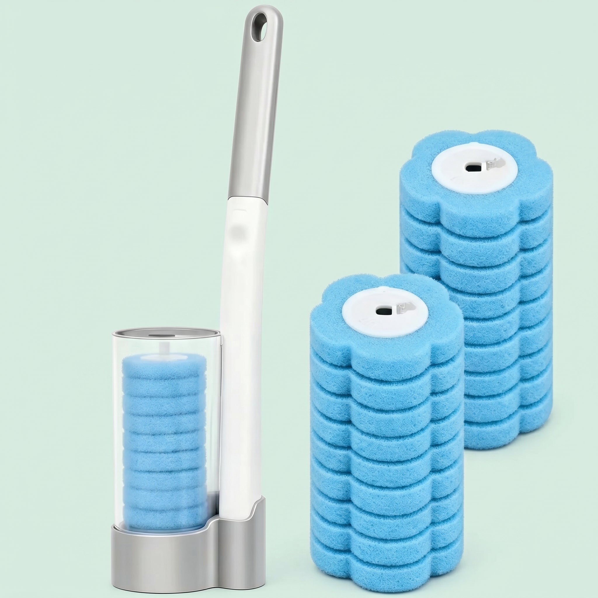 Disposable Toilet Cleaning System