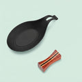 Heat Resistant Silicone Spoon Shelf Chopstick Tray Pot Holder