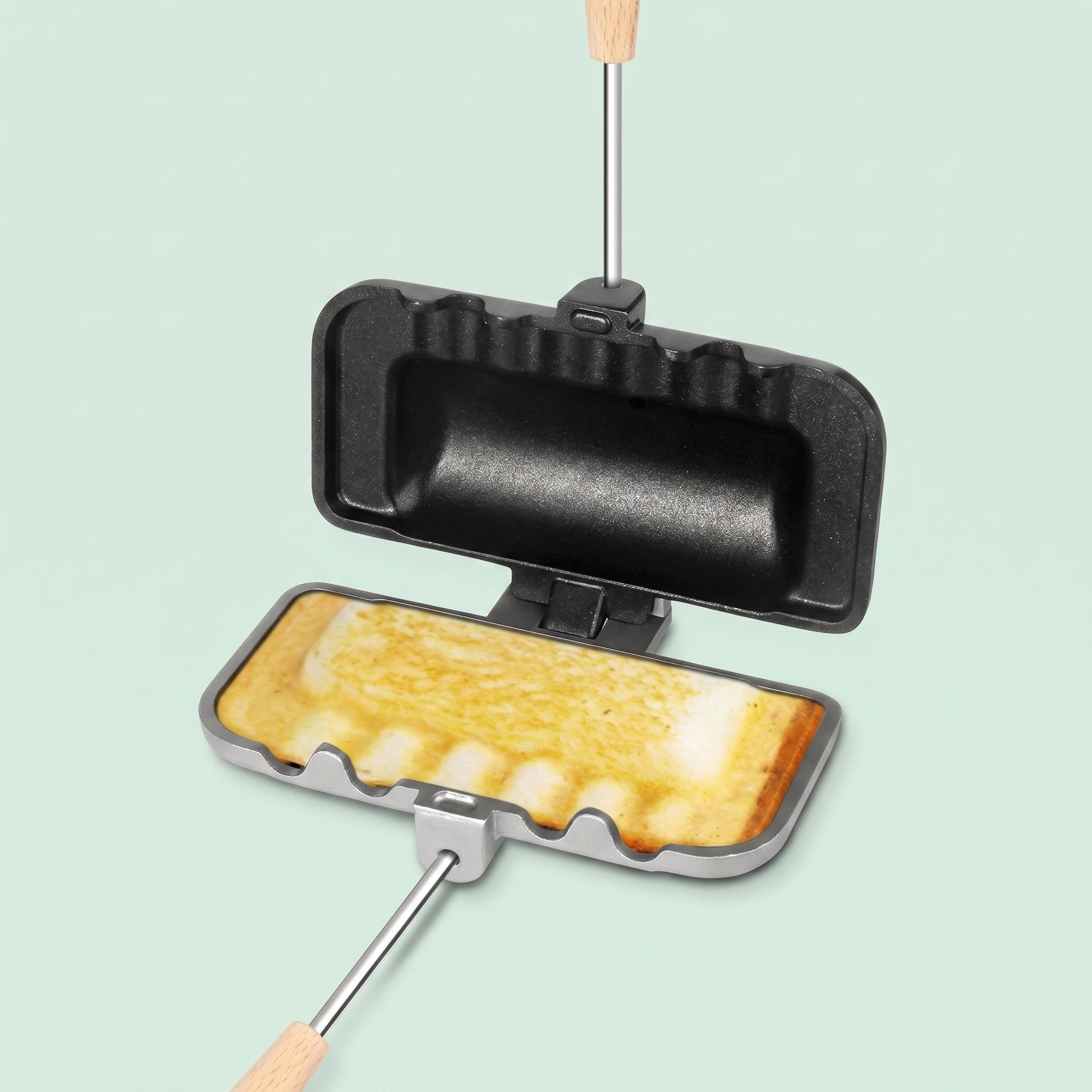 Double-Sided Sandwich Maker Flip Grill Pan
