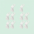 Space-Saving Clothes Hanger Connector Hooks