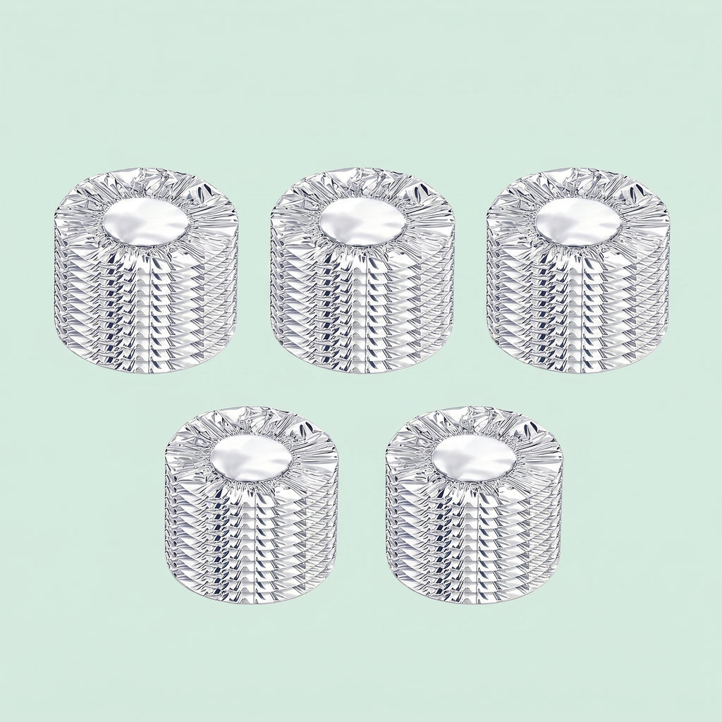50pcs Reusable Aluminum Foil Food Cover