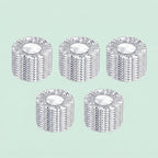 50pcs Reusable Aluminum Foil Food Cover